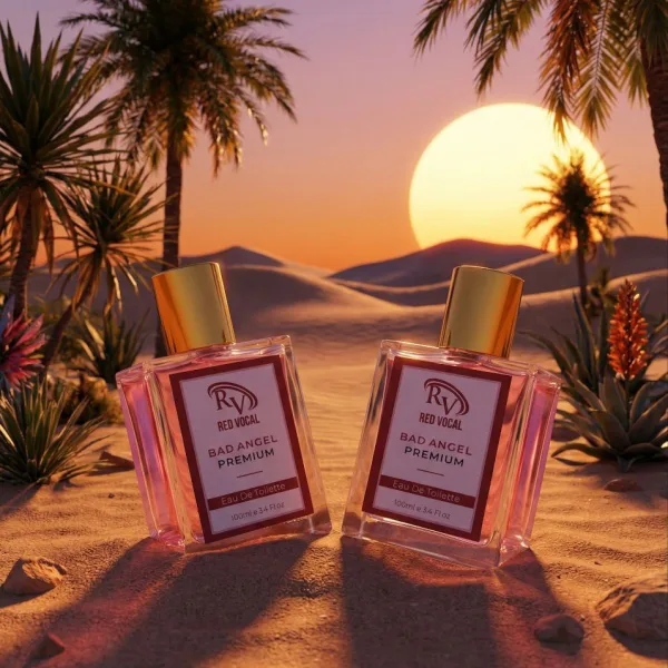 Red Vocal Bad Angel Premium Perfume Eau De Toilette for Women – 100ml Sweet, Sensual & Long-Lasting Set of 2 Fragrance