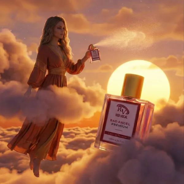 Red Vocal Bad Angel Premium Perfume Eau De Toilette for Women – 100ml Sweet, Sensual & Long-Lasting Set of 2 Fragrance