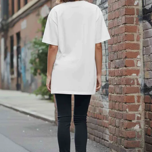 CONFIDENCE GRAPHIC PRINTED OVERSIZED TEE