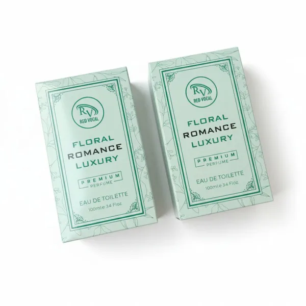 Red Vocal Floral Romance Luxury Premium Perfume Eau De Toilette – Women’s 100ml Elegant & Long-Lasting Set of 2 Fragrance