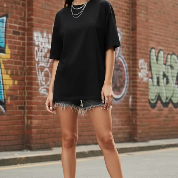 TEDDY GRAPHIC PRINTED OVERSIZED TEE