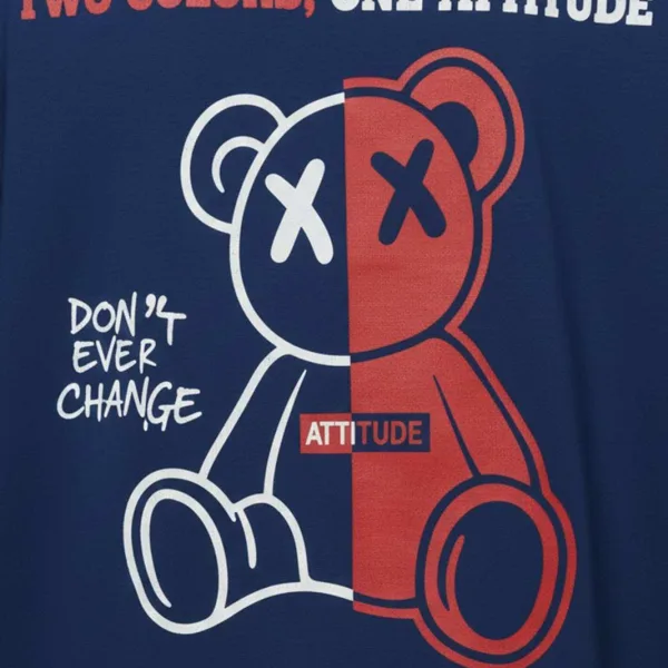 TEDDY GRAPHIC PRINTED OVERSIZED TEE