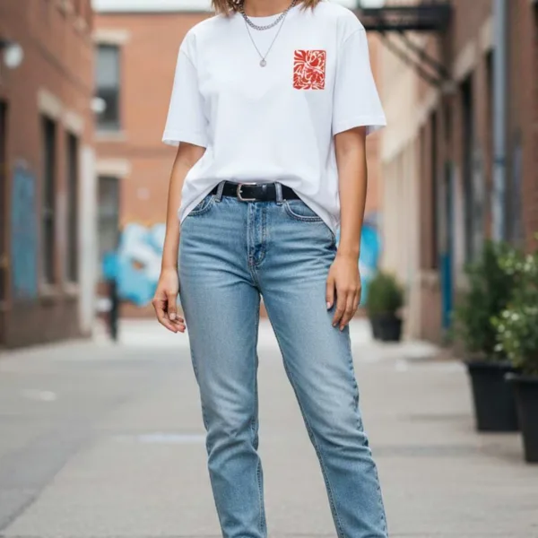 BIRD GRAPHIC PRINTED OVERSIZED TEE