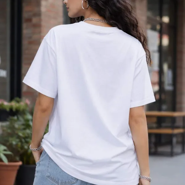 BLUE SPIRAL OVERSIZED TEE