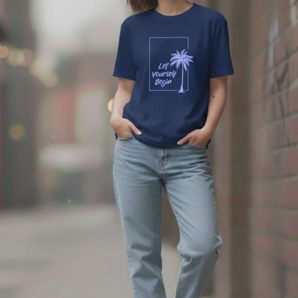 THE OASIS SCRIPT OVERSIZED TEE