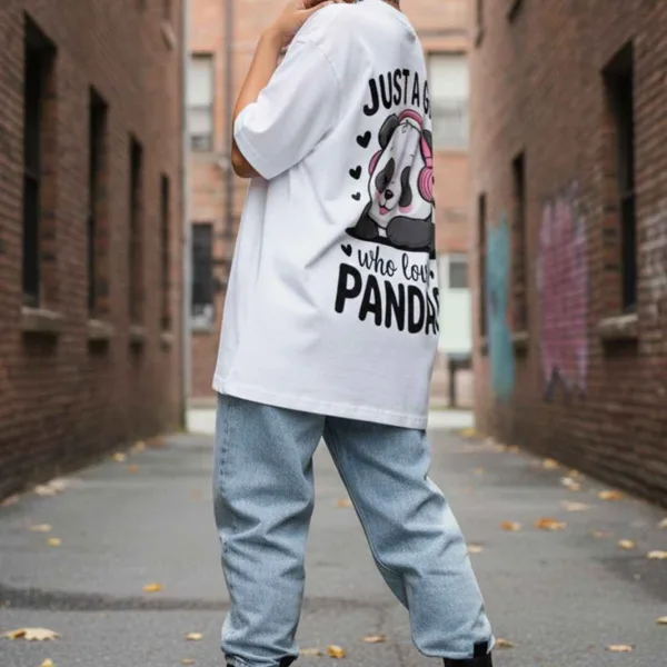 PANDA PULSE OVERSIZED TEE