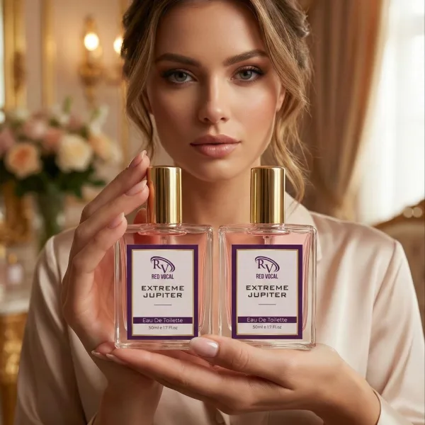 Red Vocal Extreme Jupiter Premium Perfume Eau De Toilette 50ml – Long Lasting Women's Fragrance Set of 2