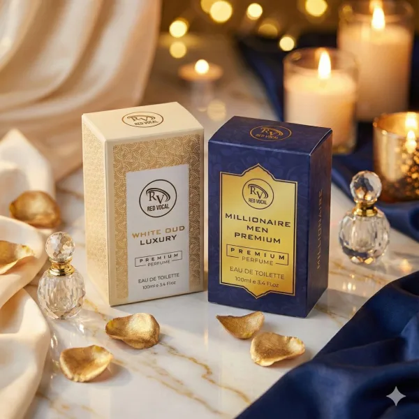 Red Vocal Millionaire Men Premium (Men) with White Oud Luxury (Unisex) 100ml Perfume Spray