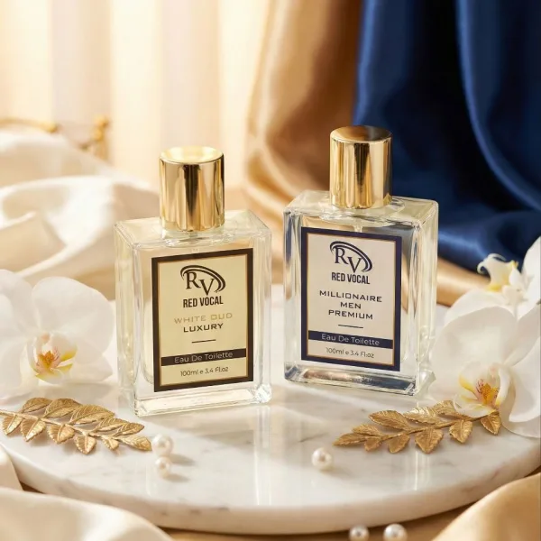 Red Vocal Millionaire Men Premium (Men) with White Oud Luxury (Unisex) 100ml Perfume Spray