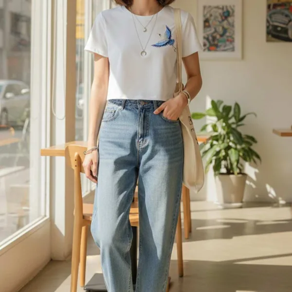 GRAPHIC PRINTED CROP TOP