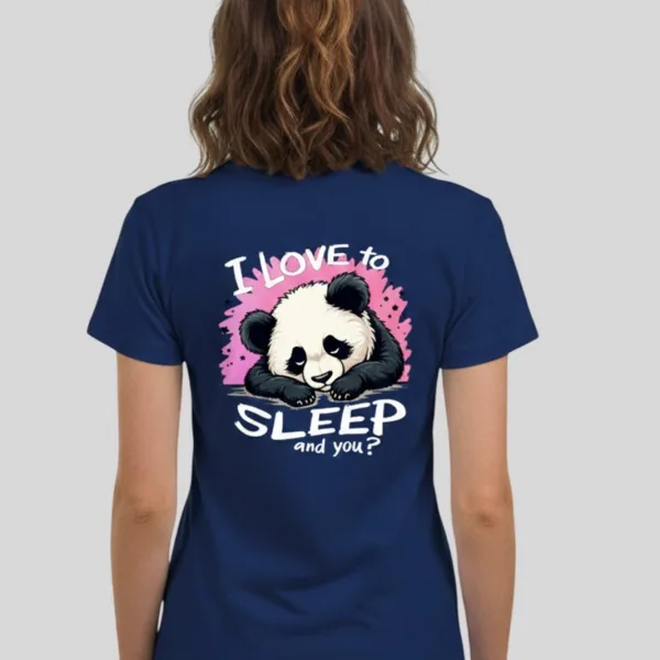 PANDA GRAPHIC PRINTED REGULAR T-SHIRT