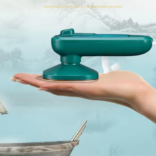 Compact Handheld Steamer | Quick Heat | Dual-Mode Ironing | Fabric-Safe Soleplate | Travel-Friendly Design | Easy-to-Use Visible Water Tank