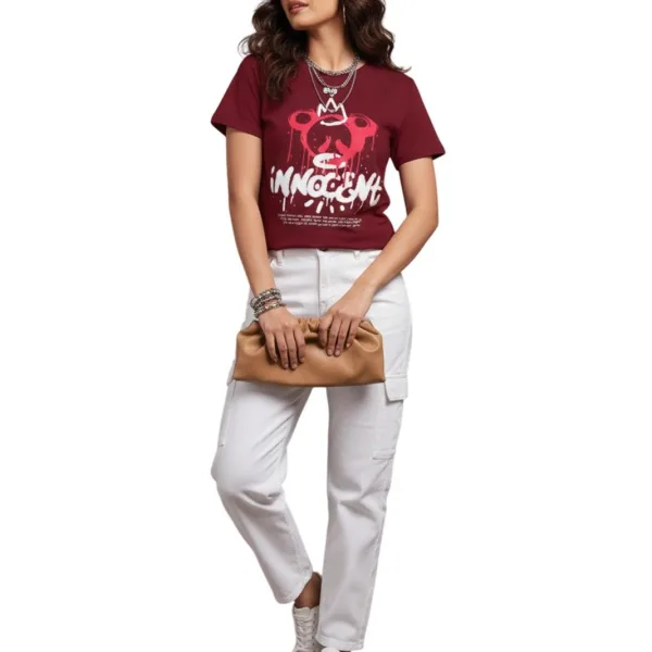 INNOCENT GRAPHIC PRINTED REGULAR T-SHIRT