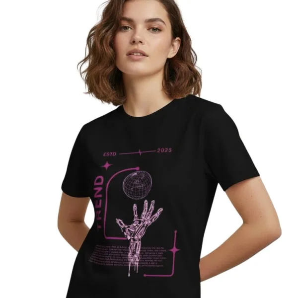 TREND GRAPHIC PRINTED REGULAR T-SHIRT