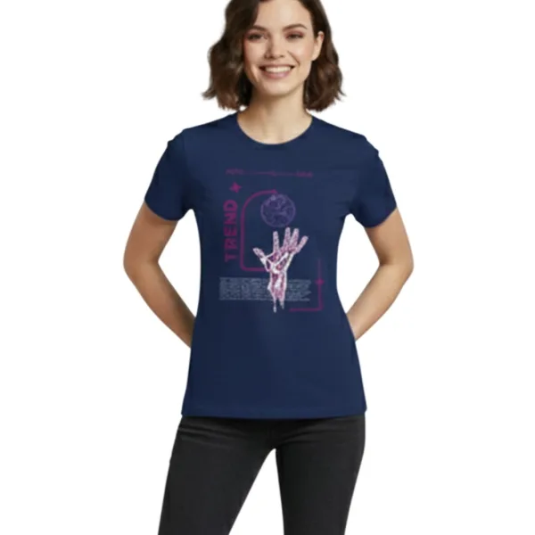 TREND GRAPHIC PRINTED REGULAR T-SHIRT