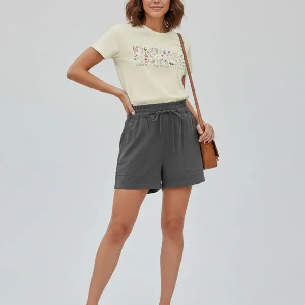 BOTANICAL GRAPHIC PRINTED REGULAR T-SHIRT