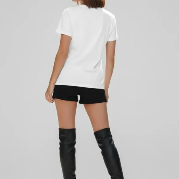 BOW GRAPHIC PRINTED REGULAR T-SHIRT