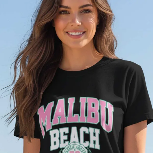 MALIBU GRAPHIC PRINTED REGULAR T-SHIRT