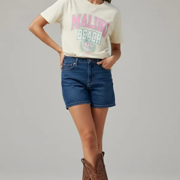 MALIBU GRAPHIC PRINTED REGULAR T-SHIRT