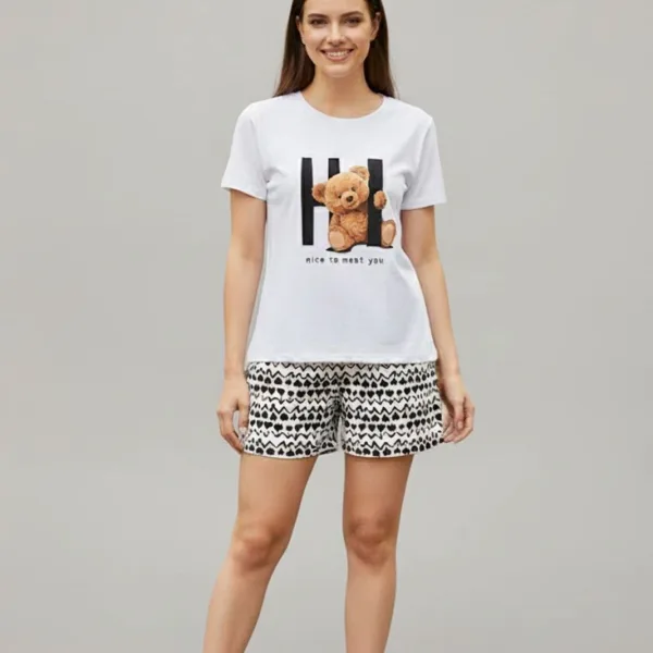 TEDDY GRAPHIC PRINTED REGULAR T-SHIRT