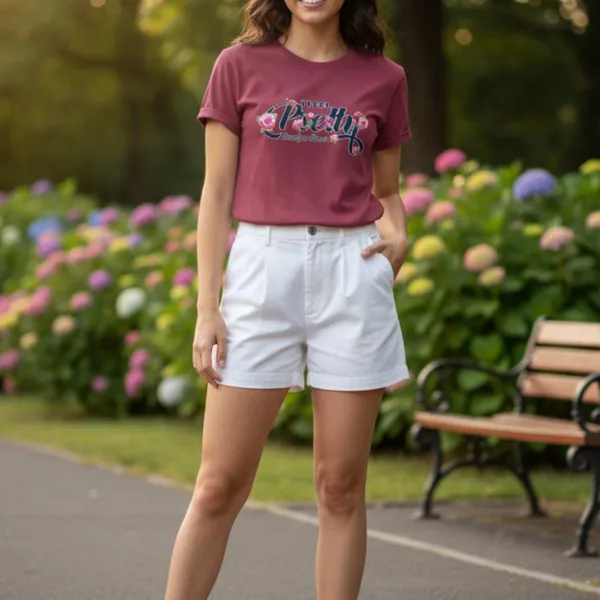 PREETY GRAPHIC PRINTED REGULAR T-SHIRT