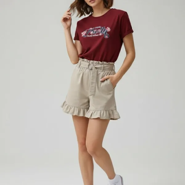 PREETY GRAPHIC PRINTED REGULAR T-SHIRT