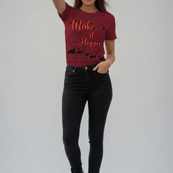 MAKE IT HAPPEN REGULAR T-SHIRT