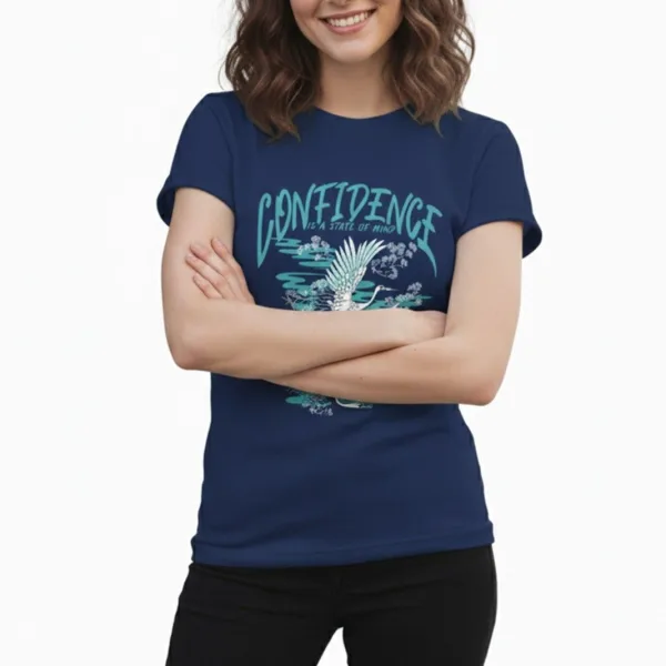 CONFIDENCE GRAPHIC PRNITED REGULAR TEE