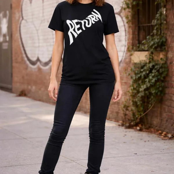 RETURN GRAPHIC PRINTED REGULAR TEE