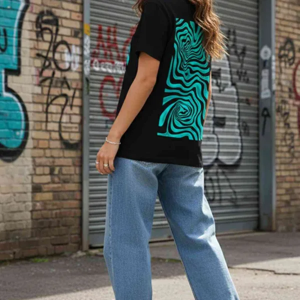 ABSTRACT GRAPHIC PRINTED TEE