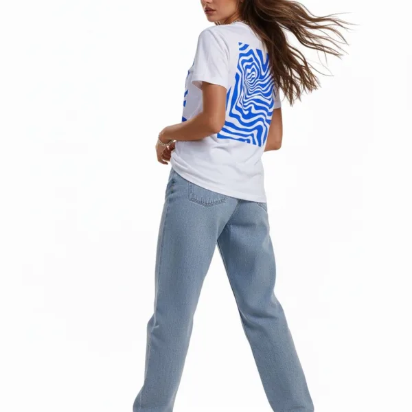 ABSTRACT GRAPHIC PRINTED TEE