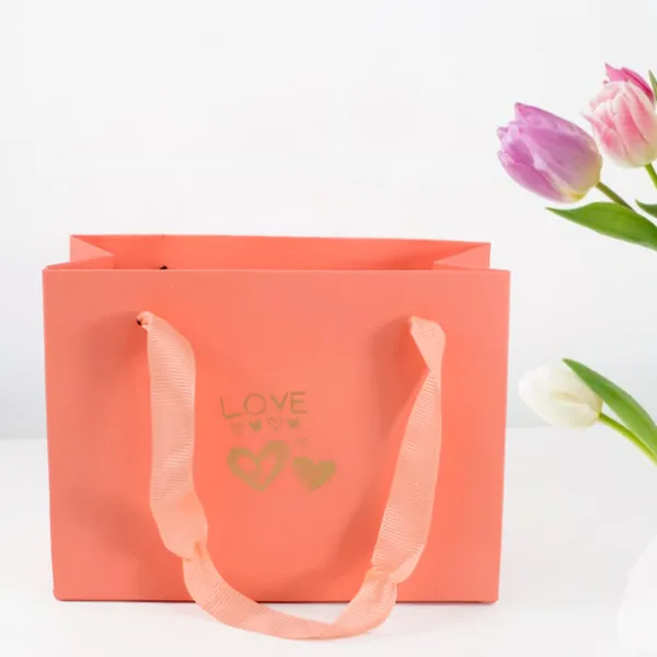 Jewellery Gift Box with Window Lid & Rose Packaging (6 Roses)1 Set