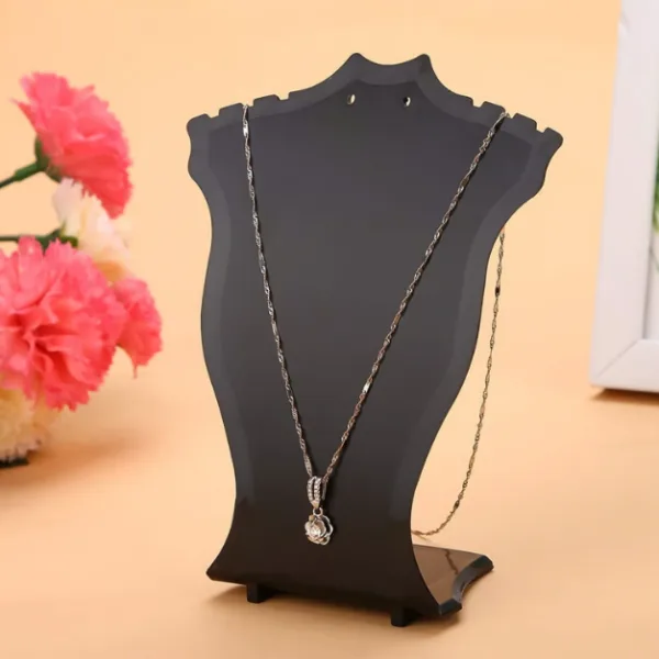 Plastic Necklace Display Stand for Jewellery