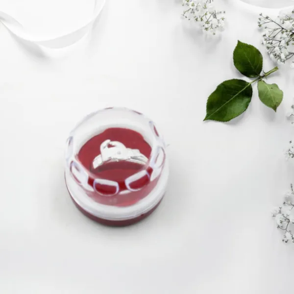 Three Interlocking Silver Ring for Women & Girls