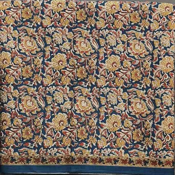 Classic Floral Cotton Unstitched Suit Set with Printed Dupatta