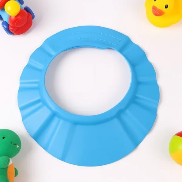 Adjustable Baby Shower Cap – Soft Bathing Hat for Infants