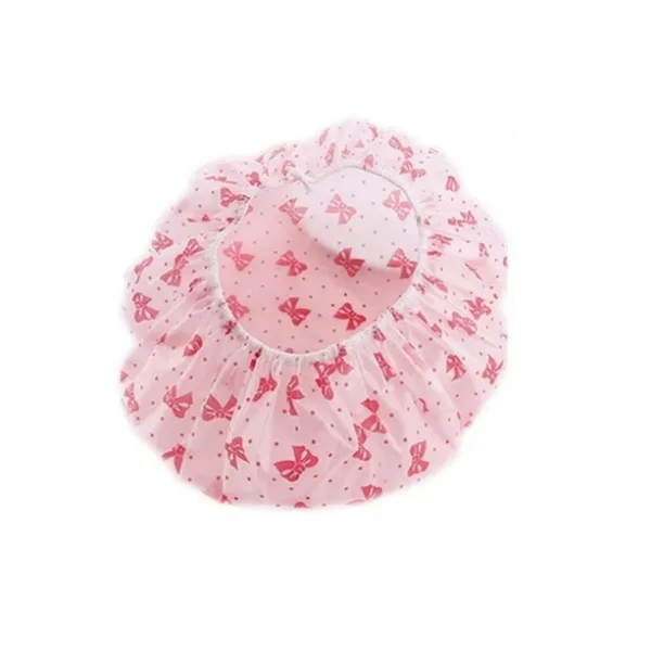 WinnXi Reusable Waterproof Shower Cap – Lightweight Bath & Spa Hair Cover