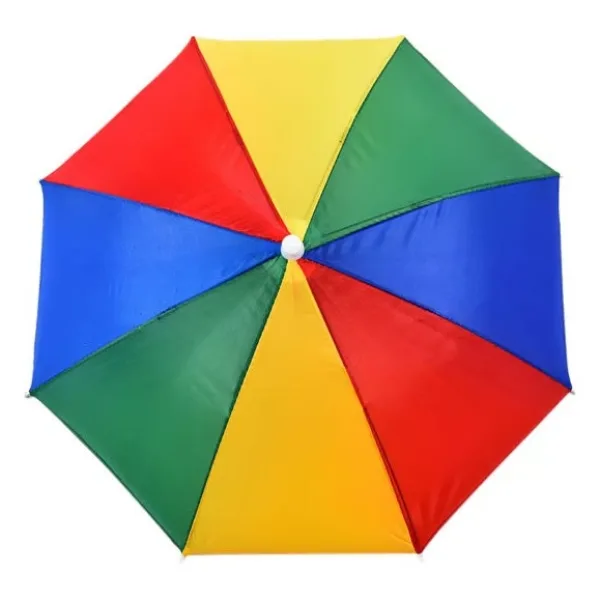 Hands Free Umbrella Hat to Protect from Sun & Rain