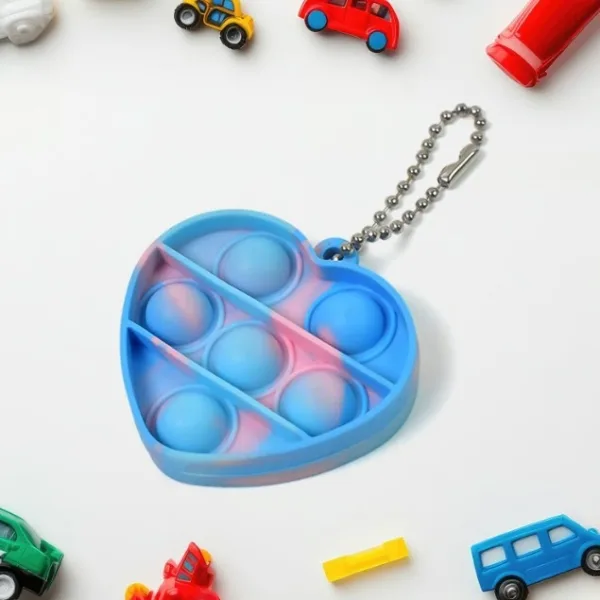 Fidget Toys for Kids Mini  Keychain (1 Pc / Mix Color & Design)