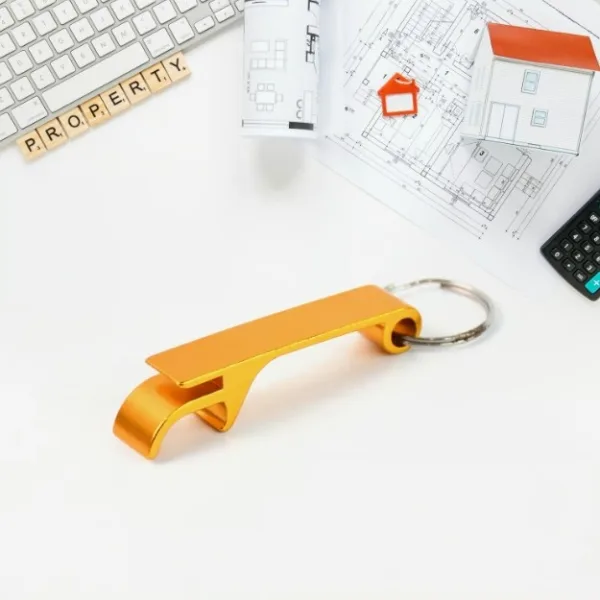 Premium Metal Keychain - Stainless Steel Key Ring