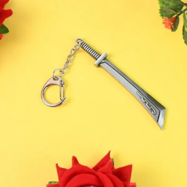 Stainless Steel Knife Keychain - Compact & Durable (1 Pc)