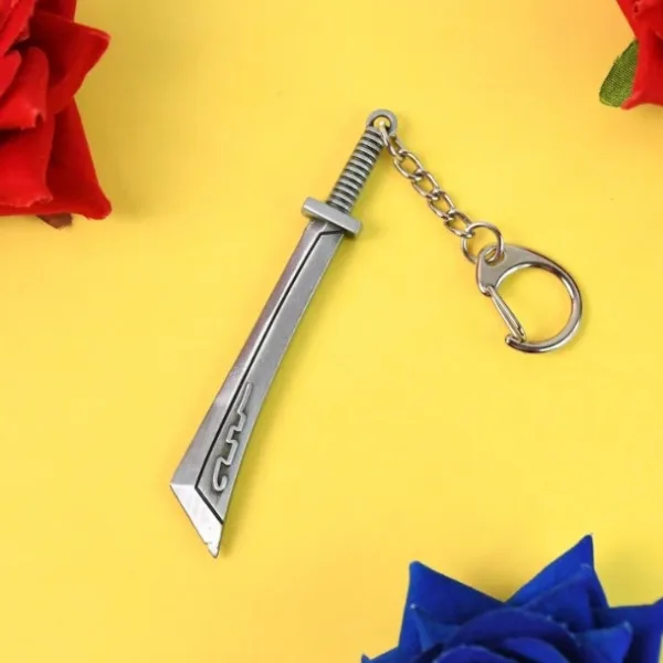 Stainless Steel Knife Keychain - Compact & Durable (1 Pc)