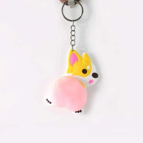 Cartoon Animal Keychain (1 Pc / Mix Design)