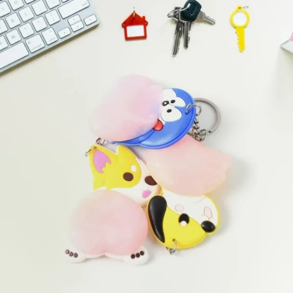 Cartoon Animal Keychain (1 Pc / Mix Design)