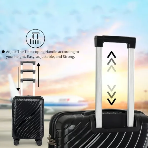 Big 4 in 1 Luggage with Wheels Travel suitcases Set (4 Pcs Set / Different Size)