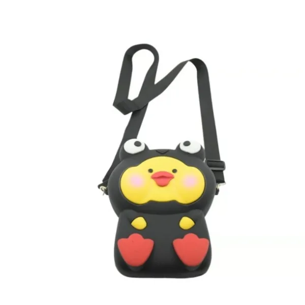 Cute Cartoon Girls' Backpack, Shoulder Bag / Purse, Portable, Mini Silicone Handbag Girls, Children's Bag/Purse for Girls Women, Gift Girls Bag Accessories (1 Pc Mix Color )