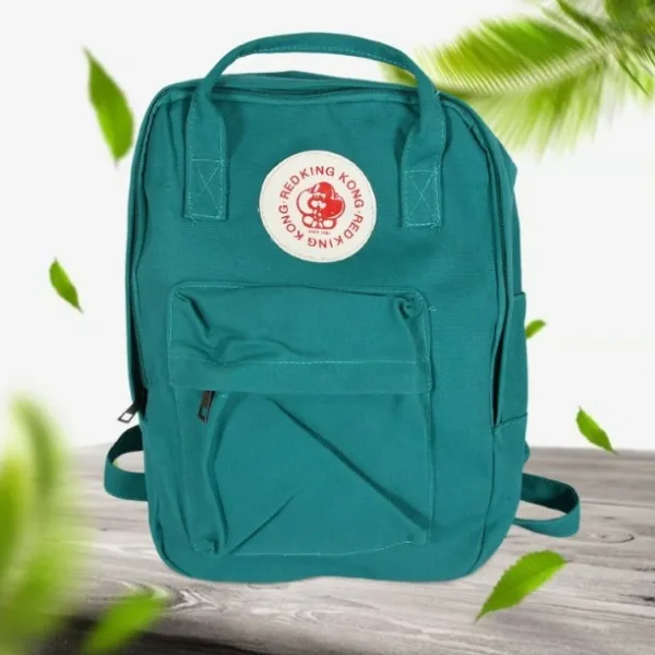 Durable Canvas Backpack, Conquer Your Day With King Kong (Mix Design)