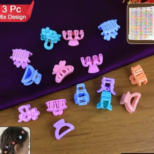 Plastic Small Hair Clips for Girls Kids Hair Accessories