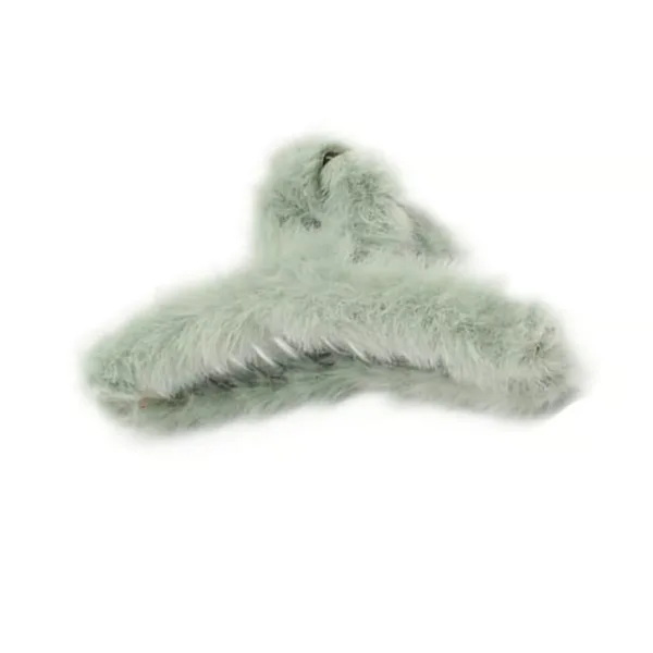 Large Plush Hair Claw Clips, Plastic Fluffy Hair Claw Hair