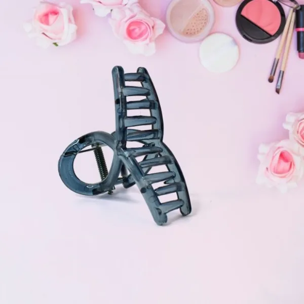 Plastic Hair Clamp Grip, Simple Matte Hair Barrette Clamp